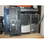 A SELECTION OF COMPUTERS, AUDIO AND VIDEO HARDWARE TO INCLUDE EXTRON, CRESTRON ETC