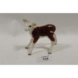 A BESWICK HEREFORD CALF