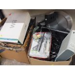 TWO BOXES OF ELECTRICALS TO INC A Wii, XBOX 360 ETC