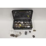 A METAL BOX WITH KEY CONTAINING VARIOUS COINAGE