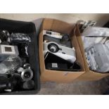 A SELECTION OF PROJECTORS AND LENSES ETC A/F