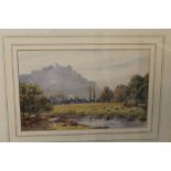 A PAIR OF FRAMED AND GLAZED WATERCOLOURS BY S M FORSTER SIGNED LOWER LEFT