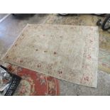 A MODERN HAND KNOTTED WOOLLEN RUG - PAKISTAN 188 X 122 CM