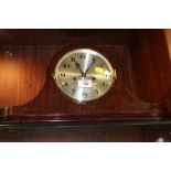 A VINTAGE NAPOLEON HAT MANTEL CLOCK