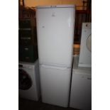 AN INDESIT FRIDGE FREEZER