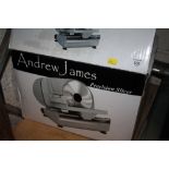 A BOXED ANDREW JAMES PRECISION SLICER