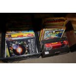 TWO TRAYS OF COMIC BOOKS TO INC JUDGE DREDD EXAMPLES, ANNUALS ETC (2)