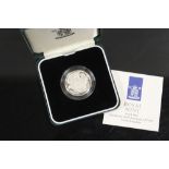 A ROYAL MINT 1995 'SECOND WORLD WAR' SILVER PROOF £2 COIN, with COA/Booklet, in original