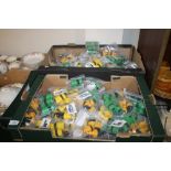 TWO TRAYS OF ASSORTED HOSE PIPE FITTINGS (NOT INCLUDING TRAY)