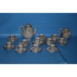 A COLLECTION OF ORIENTAL STYLE TEA / COFFEE WARE