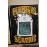 A REPRODUCTION ADVERTISING SIGN 'MORRIS OXFORD SERVICE'