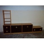 A SELECTION OF FUNKY STYLED BEDROOM CHESTS