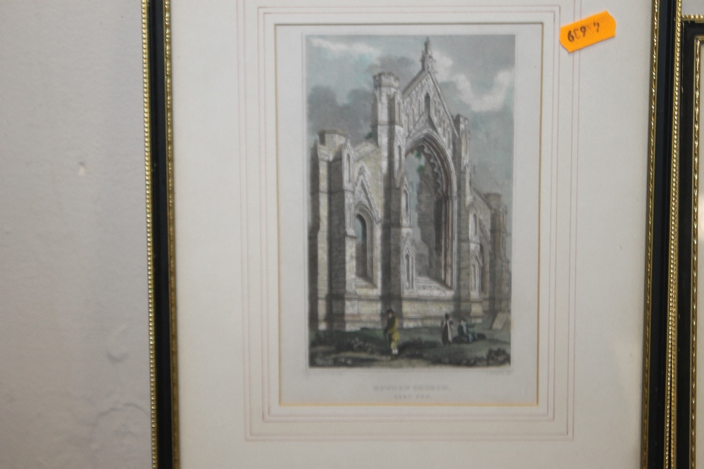 THREE PRINTS OF HOWDEN CHURCH - Image 2 of 4