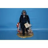 A ROYAL DOULTON LIMITED EDITION 'LT. GENERAL ULYSSES S. GRANT' 436/5000Condition Report:/b>No