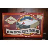 TWO BOXED AIR HOCKEY TABLES A/F