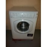 A HOTPOINT WASHING MACHINE