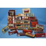A COLLECTION OF 28 MATCHBOX MODELS OF YESTERYEAR DIECAST VEHICLES
