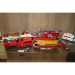 A COLLECTION OF VARIOUS DIECAST EMERGENCY VEHICLES, BY MATCHBOX, DINKY AND CORGI, to include