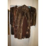 FOUR LADIES FUR JACKETS