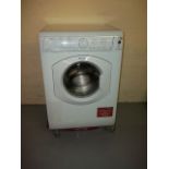 A HOTPOINT WASHING MACHINE