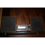 A VINTAGE MARTIC STEREO AND SPEAKERS