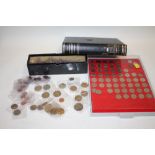 A COLLECTION OF MOSTLY CANADIAN COINAGE TOGETHER WITH A GOOD HOUSEKEEPING COOKERY COMPENDIUM BOOK