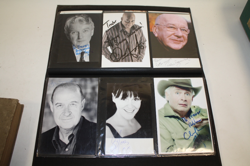 A COLLECTION OF AUTOGRAPHS OF MOSTLY BRITISH TV STARS BOTH LOOSE AND IN ALBUMS TO INCLUDE CRAIG - Image 3 of 3