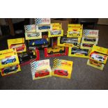 A QUANTITY OF BOXED BURAGO AND SHELL TOY CARS