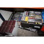 A LARGE QUANTITY OF CDS AND DVDS ETC. (4)