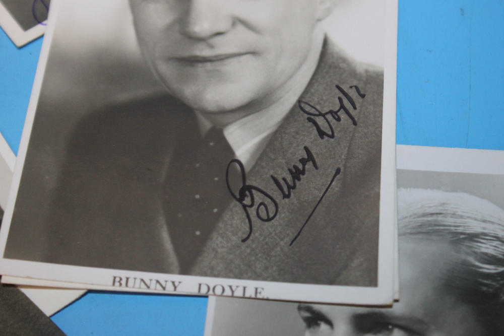 A COLLECTION OF SIGNED 20TH CENTURY PHOTOGRAPHS OF MUSIC HALL AND OTHER STAGE STARS to include - Image 3 of 5