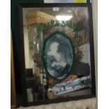 A PEARS SOAP ADVERTISING MIRROR, APPROX 50 X 65 CM