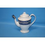 A SPODE COFFEE POT