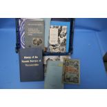 A SMALL COLLECTION OF VINTAGE BOOKS TO INCLUDE DUDLEY ALMANACS, 'HISTORY OF THE MASONIC PROVINCE