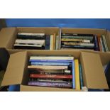 THREE BOXES OF ART INTEREST BOOKS