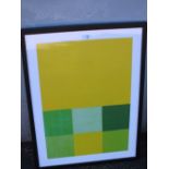 KING & McGAW FRAMED AND GLAZED MODERN PRINT, DURAZZO 2006 BY VLADA FIERI - OVERALL 78 CM X 72.5 CM