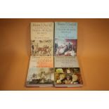 FOUR VOLUMES OF WINSTON S CHURCHILL A HISTORY OF THE ENGLISH-SPEAKING PEOPLES