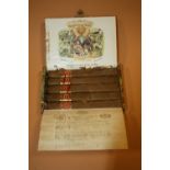 A BOX OF FIVE VINTAGE CUBAN CIGARS