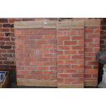 THREE BRICK DEMONSTRATION PANELS