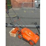 AN ELECTRIC FLYMO VENTURER LAWNMOWER A/F