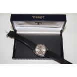 A GENTS TISSOT SEASTAR AUTOMATIC WRISTWATCH WITH BOX