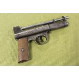 A WEBLEY MK1 .22 AIR PISTOL