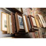 A LARGE QUANTITY OF PRINTS AND MODERN PICTURE FRAMES ETC