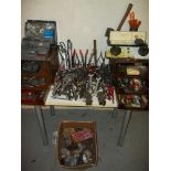 A LARGE SELECTION OF TOOLS