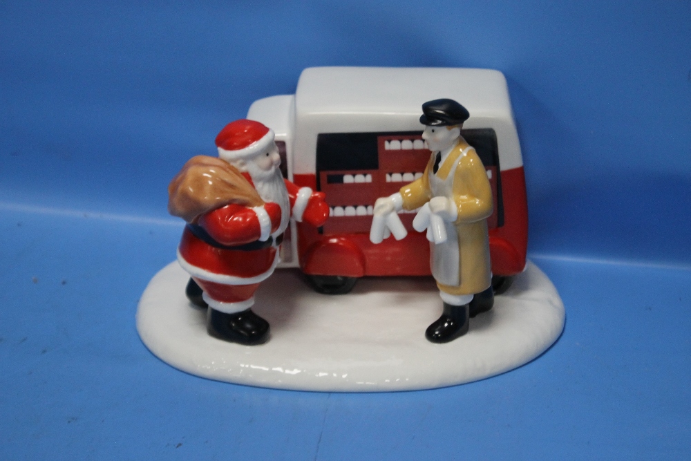 A BOXED '"COALPORT CHARACTERS'" FIGURE GROUP '"FATHER CHRISTMAS SPECIAL DELIVERIES'" NO. 2253/3000