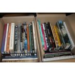 TWO BOXES OF ART REFERENCE BOOKS