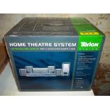 A BOXED TEVION HOME THEATRE SYSTEM