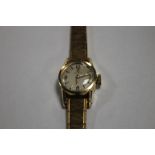 OMEGA, A VINTAGE LADIES' MANUAL WIND WRIST WATCH