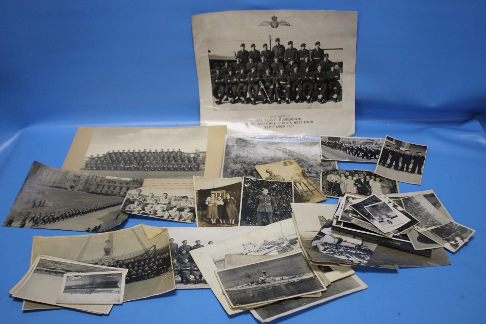 MILITARY PHOTOGRAPHS TO INCLUDE EXAMPLES OF VICTORIAN SOLDIERS, WWII JAPANESE, RAF ETC.