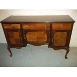 A QUEEN ANNE LEGGED SIDEBOARD