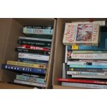 TWO BOXES OF MISCELLANEOUS BOOKS